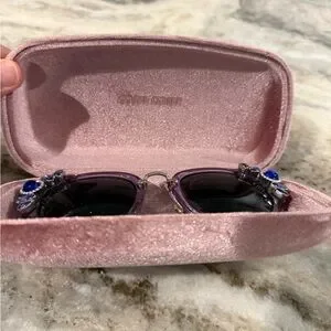 Stunning rare Miu Miu Purple and Blue frame sunglasses with case! Miu Miu | Accessories | Stunning Rare Miu Miu Purple And  main image 2